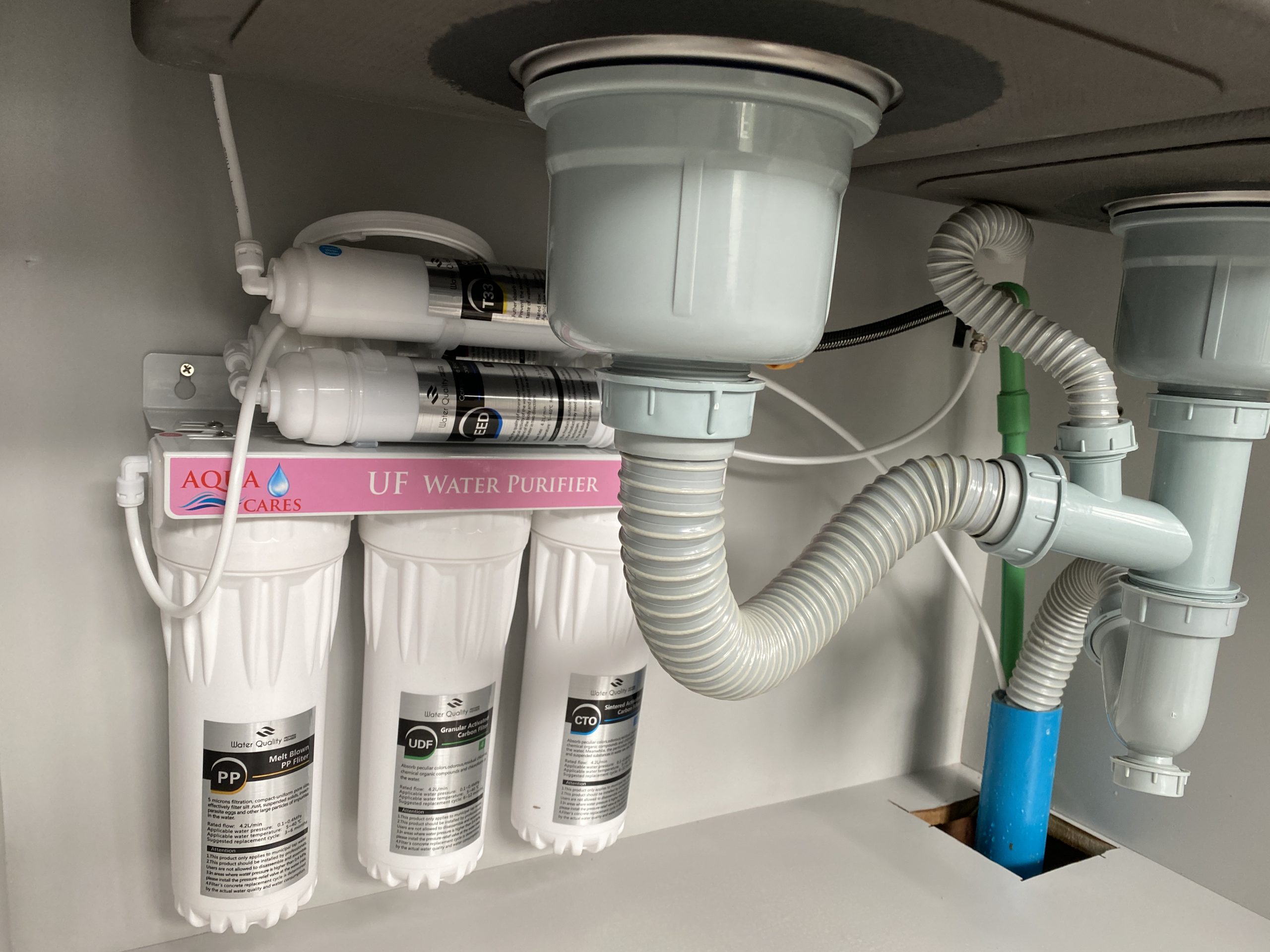 Water Purifier Under Sink installation