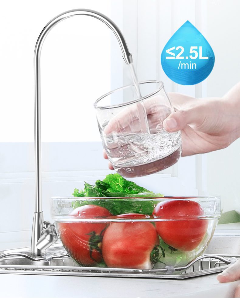 Water purifier flow rate