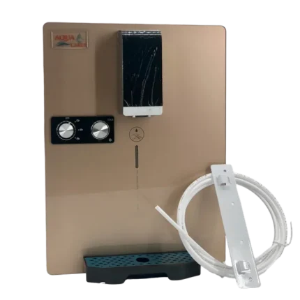 HC-01 hot and cold water dispenser with mounting bracket and water tubing