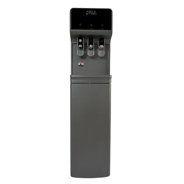 INV-LS-31-GUF Grey Standing UF Water Purifier – Front View Front view of the grey INV-LS-31-GUF standing UF water purifier