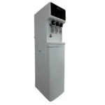 Angled view of the white INV-LS-31-WUF standing UF water purifier