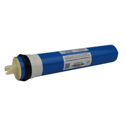 VONTRON ULP1812-75 blue reverse-osmosis membrane in an angled view