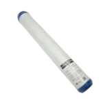 FLT-UDF-20 wrapped 20-inch UDF carbon filter cartridge, angled view